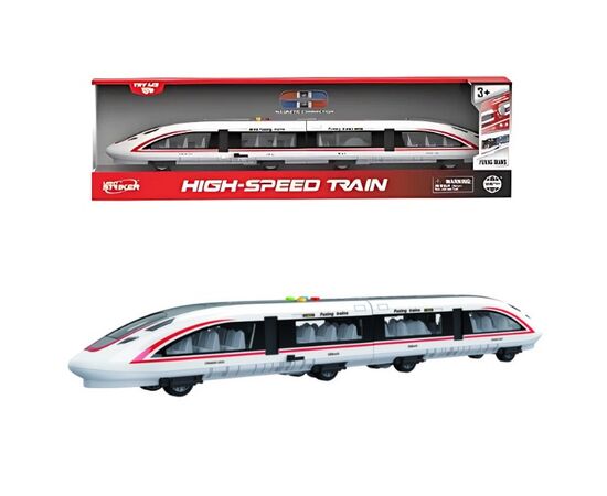 1:16 Инерционная машина "Скоростной поезд" от бренда Wenyi, со светом и звуком