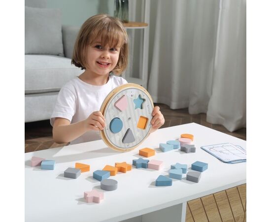 Деревянная игра-сортер «Фигуры» от бренда PolarB