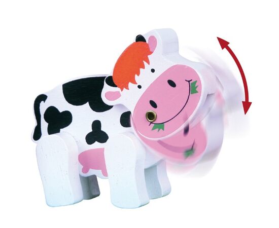 Деревянный пальчиковый лабиринт «Коровка» от бренда Viga Toys