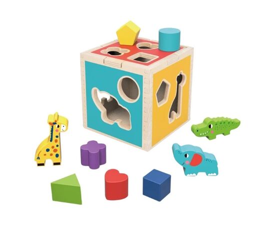 Деревянная игра-сортер «Животные» от бренда Tooky Toy