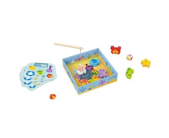 Деревянная магнитная игра «Рыбалка» от бренда Tooky Toy