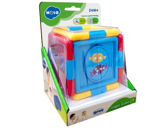 Развивающая игрушка сортер «Логический куб» от бренда Hola Toys