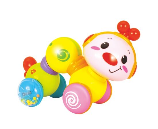 Интерактивная игрушка «Веселая гусеница» от бренда Hola Toys Интерактивная игрушка «Веселая гусеница» от бренда Hola Toys