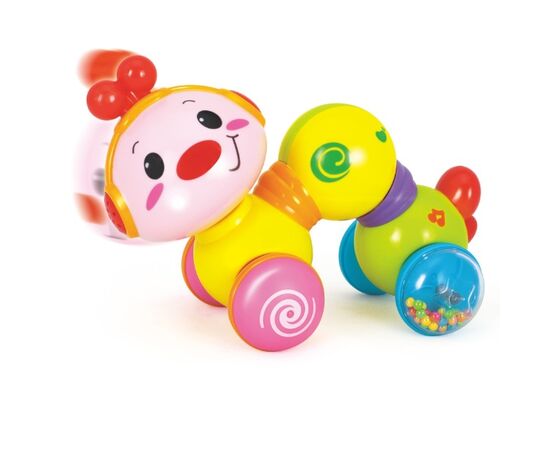 Интерактивная игрушка «Веселая гусеница» от бренда Hola Toys Интерактивная игрушка «Веселая гусеница» от бренда Hola Toys