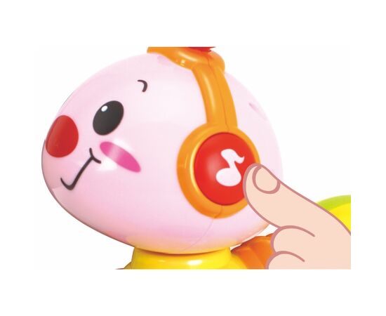 Интерактивная игрушка «Веселая гусеница» от бренда Hola Toys Интерактивная игрушка «Веселая гусеница» от бренда Hola Toys