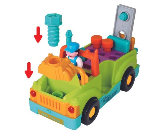 Машинка «Грузовик с инструментами» от бренда Hola Toys