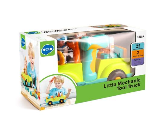 Машинка «Грузовик с инструментами» от бренда Hola Toys