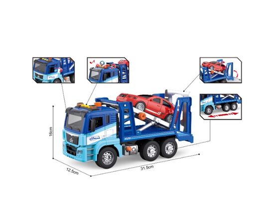 1:10 Инерционная машина "Спецтехника" от бренда Wenyi, со светом и звуком