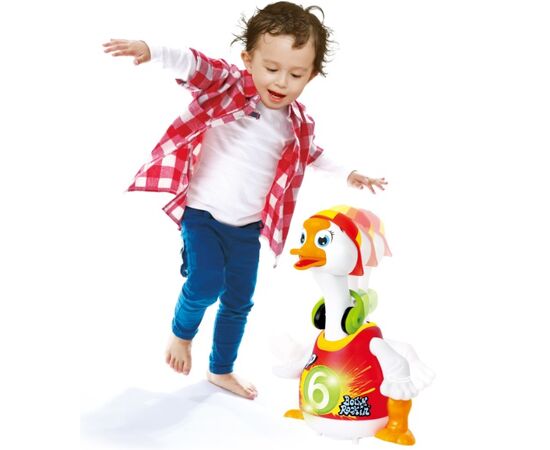Интерактивная игрушка «Танцующий гусь» с музыкой и светом от бренда Hola Toys