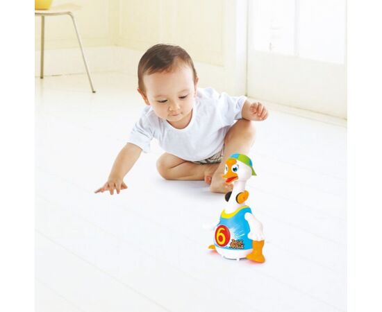 Интерактивная игрушка «Танцующий гусь» с музыкой и светом от бренда Hola Toys