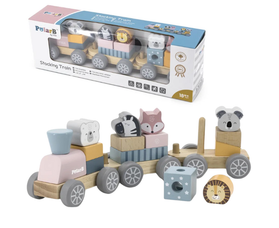 Сортер “Паровозик зверят” от бренда PolarB Сортер “Паровозик зверят” от бренда PolarB