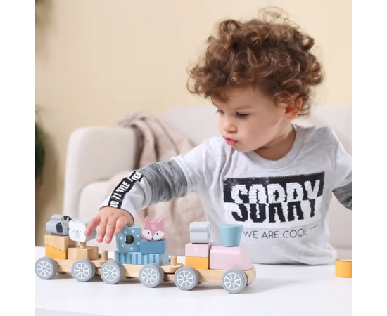 Сортер “Паровозик зверят” от бренда PolarB Сортер “Паровозик зверят” от бренда PolarB