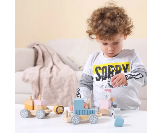 Сортер “Паровозик зверят” от бренда PolarB Сортер “Паровозик зверят” от бренда PolarB