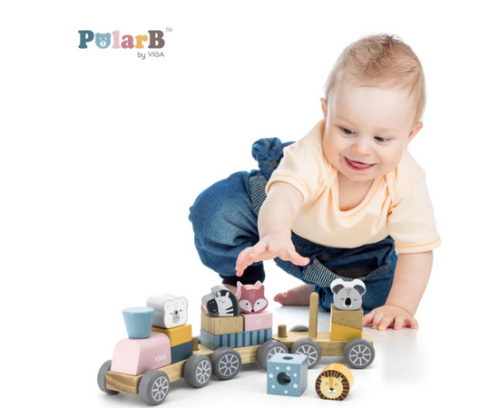 Сортер “Паровозик зверят” от бренда PolarB Сортер “Паровозик зверят” от бренда PolarB