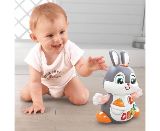 Интерактивная игрушка «Танцующий кролик» с музыкой и светом от бренда Hola Toys