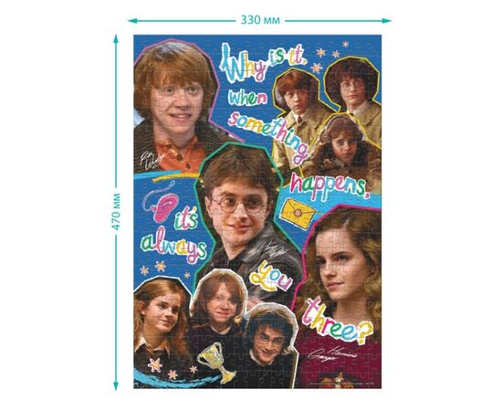 Пазл от бренда Dodo "Всегда эти трое" серия Гарри Поттер, 400 элементов