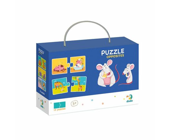 Пазл от бренда Dodo "Противоположности ", 24 элемента