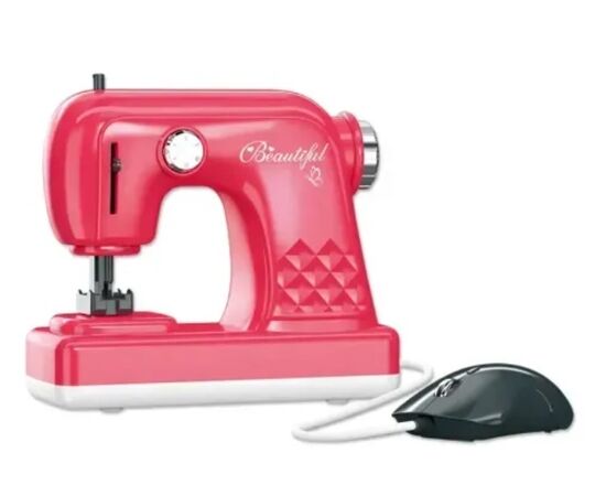 Игрушечная швейная машинка на батарейках