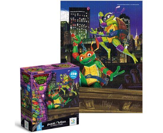 Пазл от бренда Dodo «Донателло и Микеланджело» серия Черепашки ниндзя, 250 элементов