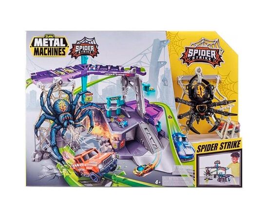 Трек Metal Machines "Удар паука" от бренда Zuru Трек Metal Machines "Удар паука" от бренда Zuru