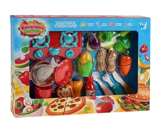 Набор продуктов на липучках "Кулинарная фантазия" от бренда Wtoys