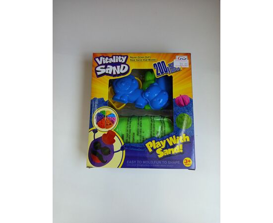 Кинетический набор от бренда Vitality Sand "Зверята", 200 грамм Кинетический набор от бренда Vitality Sand "Зверята", 200 грамм