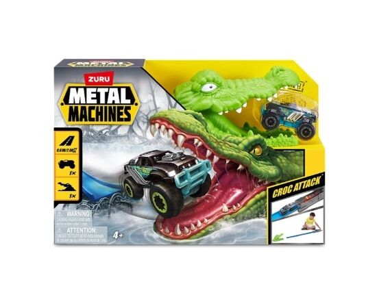 Трек Metal Machines "Атака крокодила" от бренда Zuru Трек Metal Machines "Атака крокодила" от бренда Zuru
