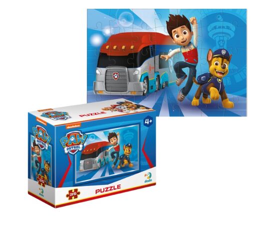 Пазл-мини от бренда Dodo «Зик Райдер и Гончик», серия Щенячий патруль, 35 элементов