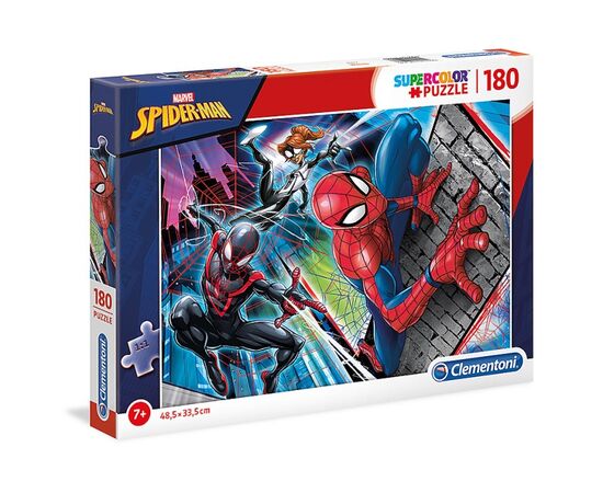 Пазл от бренда Clementoni "Spider-Man", 180 элементов Пазл от бренда Clementoni "Spider-Man", 180 элементов