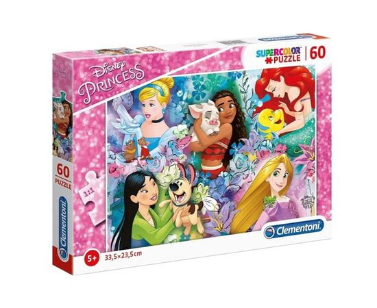 Пазл от бренда Clementoni "Disney Princess", 60 элементов