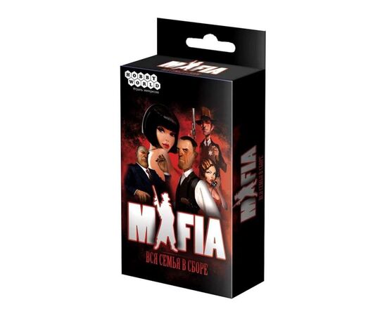 Настольная игра "Мафия. Вся семья в сборе" от бренда Hobby World