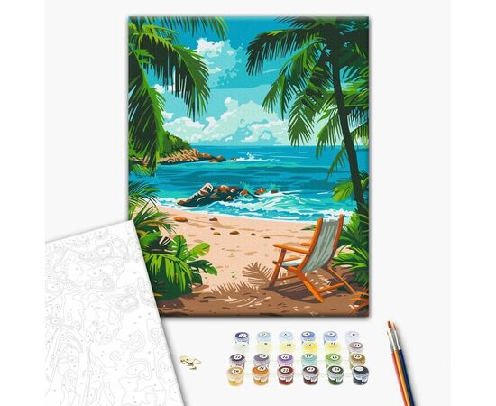 Картина по номерам 40*50 "Летняя идиллия" от бренда Brushme, без упаковки