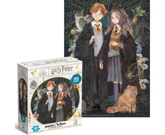 Пазл от бренда Dodo "Гермиона и Рональд" серия Гарри Поттер, 300 элементов