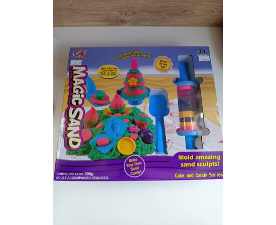 Кинетический набор от бренда ChiToys "Торты и конфеты" серия Magic Sand