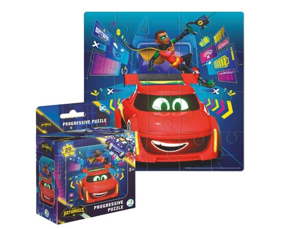 Пазл от бренда Dodo «Красная птица Ред», серия Progressive, 20 элементов