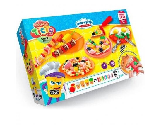 Игровой набор для лепки от бренда Danko Toys "Шеф-Повар", серия Master Do Игровой набор для лепки от бренда Danko Toys "Шеф-Повар", серия Master Do