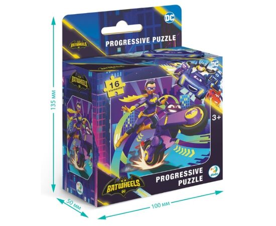 Пазл от бренда Dodo «Созываю всех бетмобилистов», серия Progressive, 28 элементов