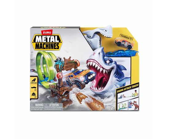 Трек Metal Machines "Атака акулы" от бренда Zuru Трек Metal Machines "Атака акулы" от бренда Zuru