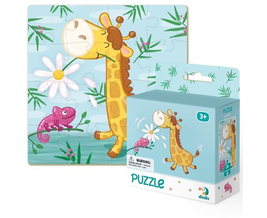 Пазл от бренда Dodo "Жираф", 16 элементов