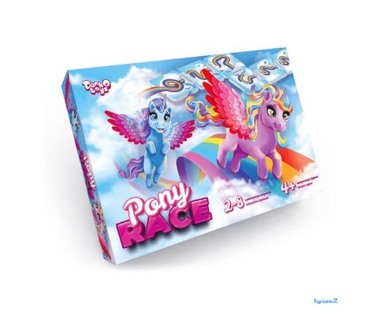 Настольная игра от бренда Danko Toys "Гонки на пони"