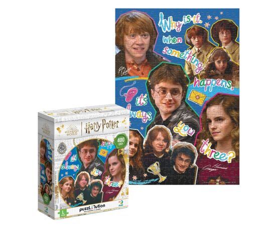 Пазл от бренда Dodo "Всегда эти трое" серия Гарри Поттер, 400 элементов