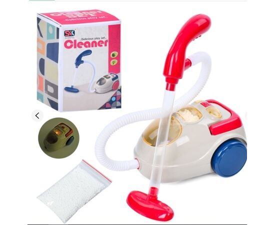Детская бытовая техника "Пылесос", со звуковыми и световыми эффектами