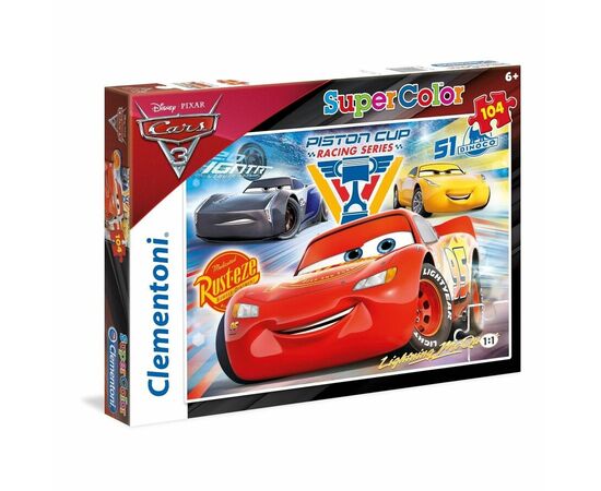 Пазл от бренда Clementoni "Тачки Дисней", 104 элемента