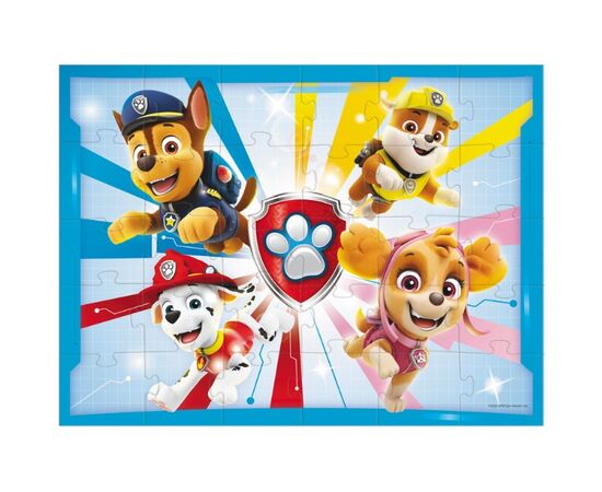 Пазл от бренда Dodo "Смелые щенки", серия Щенячий патруль, 30 элементов