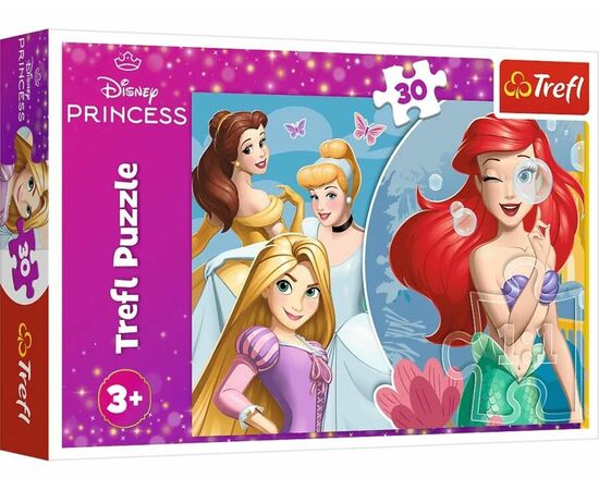 Пазл от бренда Trefl "Прекрасный день принцесс", 30 элементов Пазл от бренда Trefl "Прекрасный день принцесс", 30 элементов