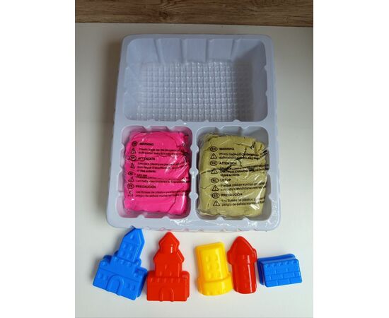 Кинетический набор от бренда Vitality Sand "Замок", 300 грамм