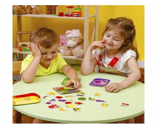 Игра-сортер от бренда Vladi Toys "Вкусный урожай"