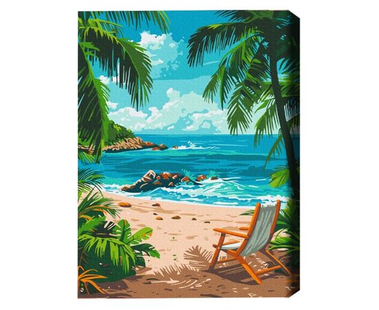 Картина по номерам 40*50 "Летняя идиллия" от бренда Brushme, без упаковки