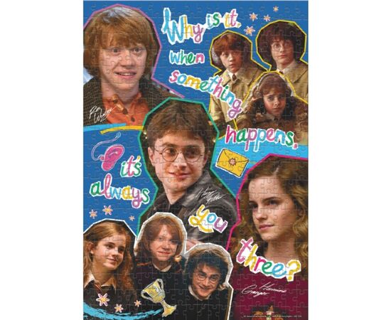 Пазл от бренда Dodo "Всегда эти трое" серия Гарри Поттер, 400 элементов