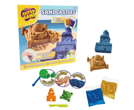 Кинетический набор "Замки из песка" от бренда Play-Toys Кинетический набор "Замки из песка" от бренда Play-Toys